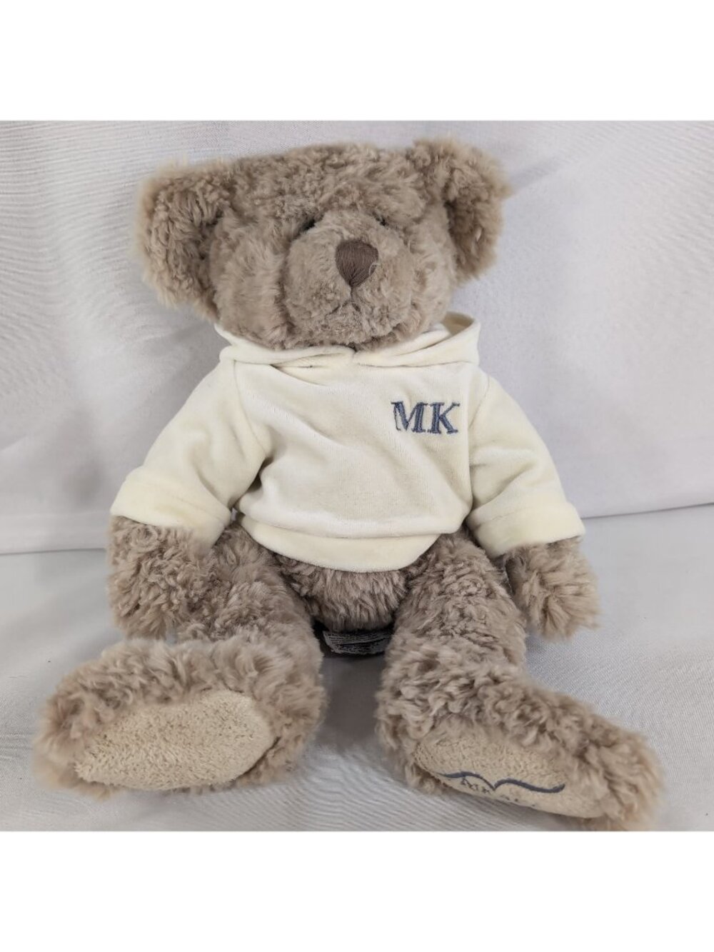 Mary Kay Russ Teddy Bear Mumphrey Cream Brown Hoodie Sweater MKACF 2004 Charity